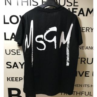 エムエスジイエム(MSGM)の新品‼️★MSGM バックロゴ  Tシャツ★(Tシャツ/カットソー(半袖/袖なし))