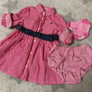 ラルフローレン(Ralph Lauren)の12M ラルフset(ワンピース)