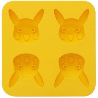 ポケモン(ポケモン)のピカチュウ シリコン製 ミニ マドレーヌ型 ケーキ型 キャラ弁 ポケモン XY (調理道具/製菓道具)