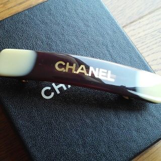 シャネル(CHANEL)のエメラルド様専用　シャネル　バレッタ　美品(バレッタ/ヘアクリップ)