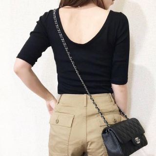 ギャップ(GAP)のGAP バレエバックTシャツ XXS ブラック(Tシャツ(半袖/袖なし))