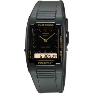 カシオ(CASIO)の新品★カシオ CASIO フィルムウォッチ AQ-47-1E ブラック(腕時計(アナログ))