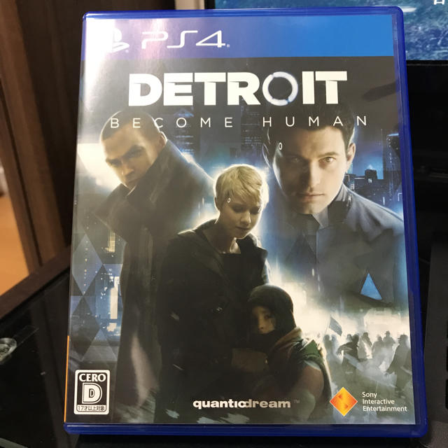 PlayStation4(プレイステーション4)のDETROIT BECOME HUMAN エンタメ/ホビーのゲームソフト/ゲーム機本体(家庭用ゲームソフト)の商品写真