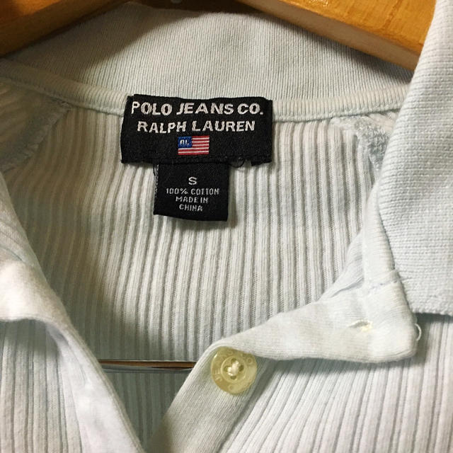 Ralph Lauren(ラルフローレン)のRALPH LAUREN ポロシャツ カットソー リブ フレンチスリーブ レディースのトップス(カットソー(半袖/袖なし))の商品写真