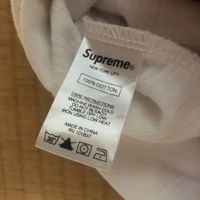 SUPREME　18SS Yoke Piping L／S Top