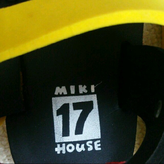 mikihouse(ミキハウス)のミキハウス☆サンダルsize17㎝ キッズ/ベビー/マタニティのキッズ靴/シューズ(15cm~)(サンダル)の商品写真
