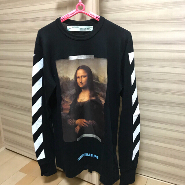 Off-White モナリザ ロンＴ BLACK XS | フリマアプリ ラクマ