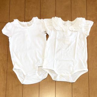 エイチアンドエム(H&M)のサイズ 80＊半袖ロンパースset＊H&M(ロンパース)