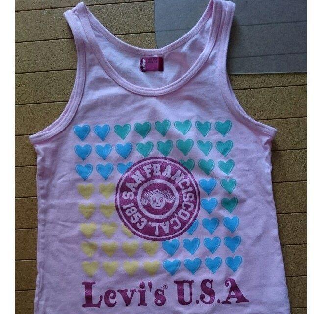 Levi's(リーバイス)のリーバイス　150cm タンクトップ(中古　美品） キッズ/ベビー/マタニティのキッズ服女の子用(90cm~)(Tシャツ/カットソー)の商品写真