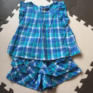 ベベ(BeBe)のBeBe☆ツーピース☆キュロット☆タンクトップ☆ブラウス☆サイズ100(Tシャツ/カットソー)