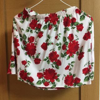 エイチアンドエム(H&M)のH&M 花柄スカート(ミニスカート)