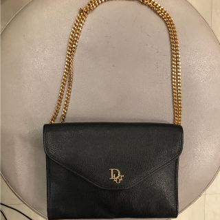 クリスチャンディオール(Christian Dior)のディオール！ショルダーバッグ！黒(ショルダーバッグ)