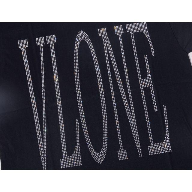 しているデ┧ VLONE L 他サイズ/カラーありの通販 by official's shop｜ラクマ ヴィーロン STAPLE ラインストーン ☬ブランド