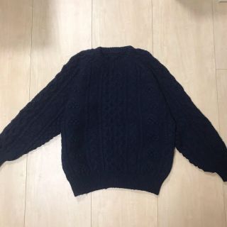 グリモワール(Grimoire)のused clothing 古着 ユーロ ヴィンテージ オーバーケーブル ニット(ニット/セーター)