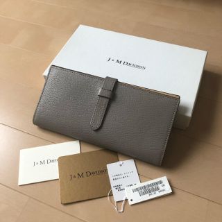 ジェイアンドエムデヴィッドソン(J&M DAVIDSON)の極美★定価69120円／J&M DAVIDSON／ELONGATED ウォレット(財布)