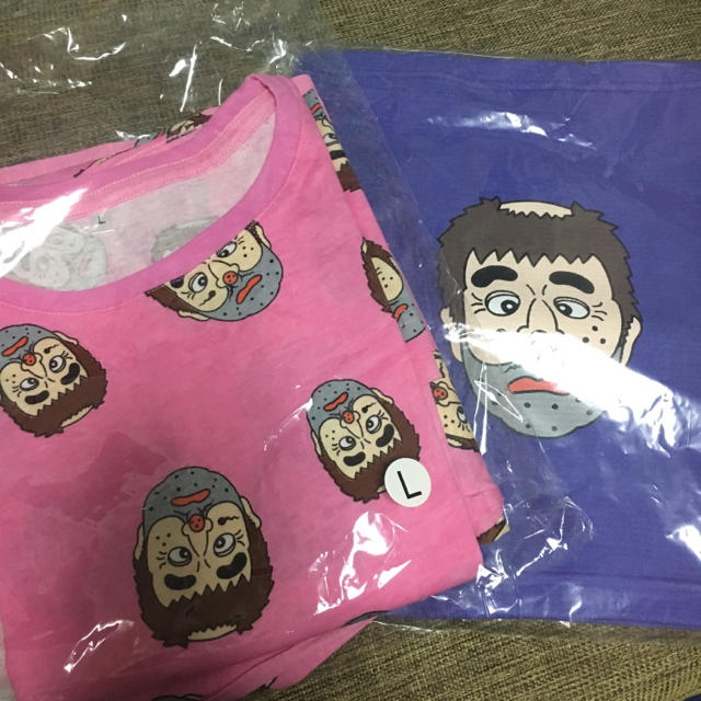 新品】変なおじさんパジャマ上下 Lサイズ/腹巻セットの通販 by natsu 新品】変なおじさんパジャマ上下 Lサイズ/腹巻セットの通販 by natsu
