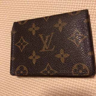 ルイヴィトン(LOUIS VUITTON)のLOUIS VUITTON定期入れ(名刺入れ/定期入れ)