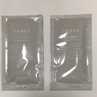 スリー(THREE)のTHREE シャンプー コンディショナー サンプル(シャンプー)