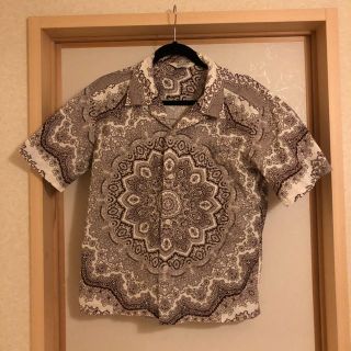 TENDERLOIN テンダーロイン T-PAISLEY HOODED ペイズリー バンダナ フーディー パーカー ネイビー系 S