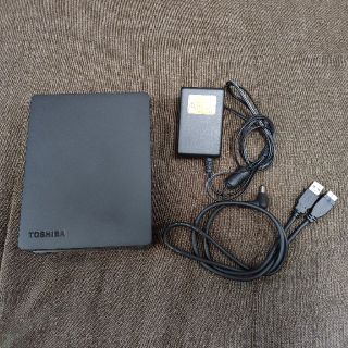 トウシバ(東芝)の外付けHDD 2TB 東芝 外付けハードディスク(PC周辺機器)