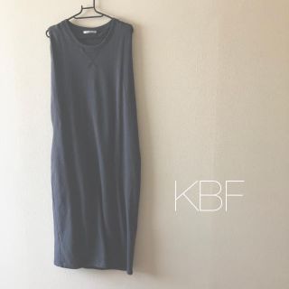 ケービーエフ(KBF)のKBF ロングワンピース(ロングワンピース/マキシワンピース)