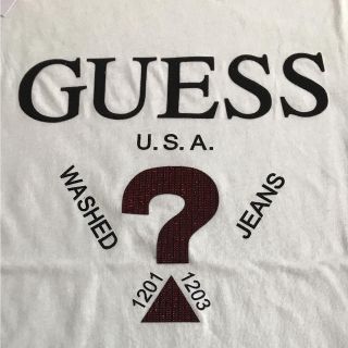 ゲス(GUESS)の【GUESS】新品未使用 正規品 ロゴ Tーシャツ ユニセックス XLサイズ(Tシャツ/カットソー(半袖/袖なし))