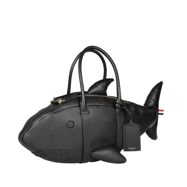 新品 定価約32万円 THOM BROWNE SHARK BAG ブラック