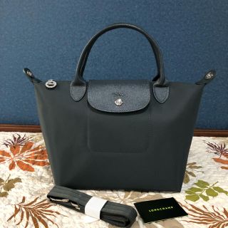 LONGCHAMP ル プリアージュ トート  M  ダークグレー