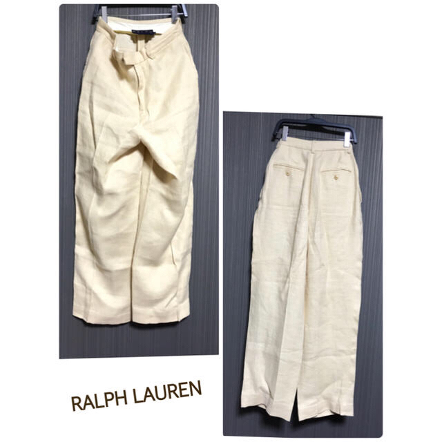 Ralph Lauren(ラルフローレン)のRalph Lauren ★ リネンパンツ レディースのパンツ(カジュアルパンツ)の商品写真