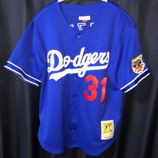 MITCHELL&NESS DODGERS ベースボールシャツ(ジャージ)