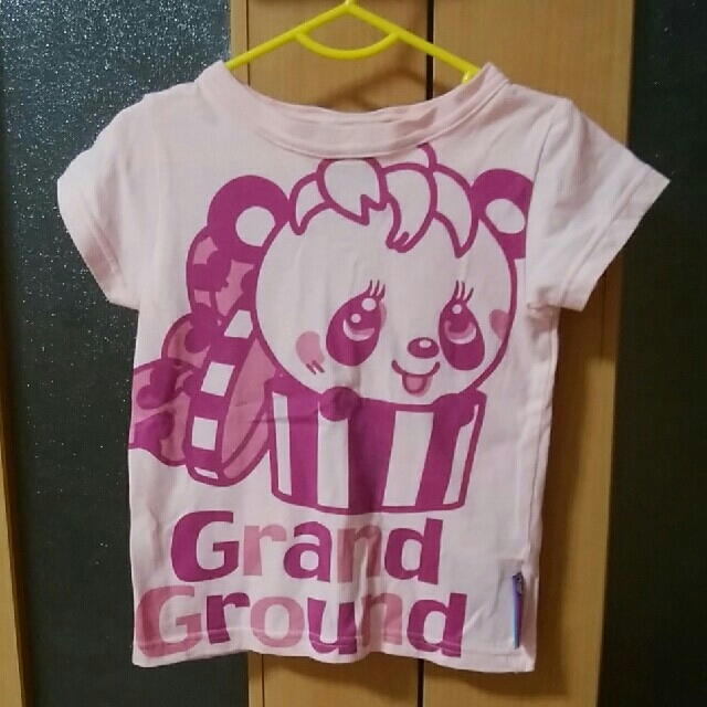 GrandGround(グラグラ)の値下げ♡美品♡グラグラ♡半袖トップス 90 キッズ/ベビー/マタニティのキッズ服女の子用(90cm~)(Tシャツ/カットソー)の商品写真