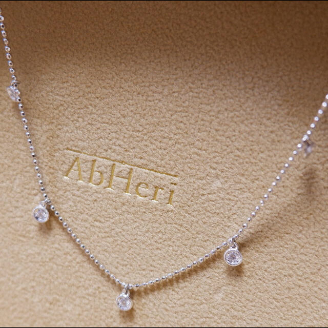 低価格 アベリ 0.14カラット プラチナ ネックレス ダイヤ abheri 