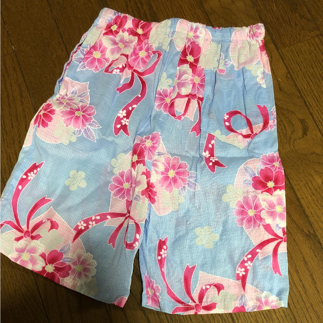 子供用甚平 キッズ/ベビー/マタニティのキッズ服女の子用(90cm~)(甚平/浴衣)の商品写真