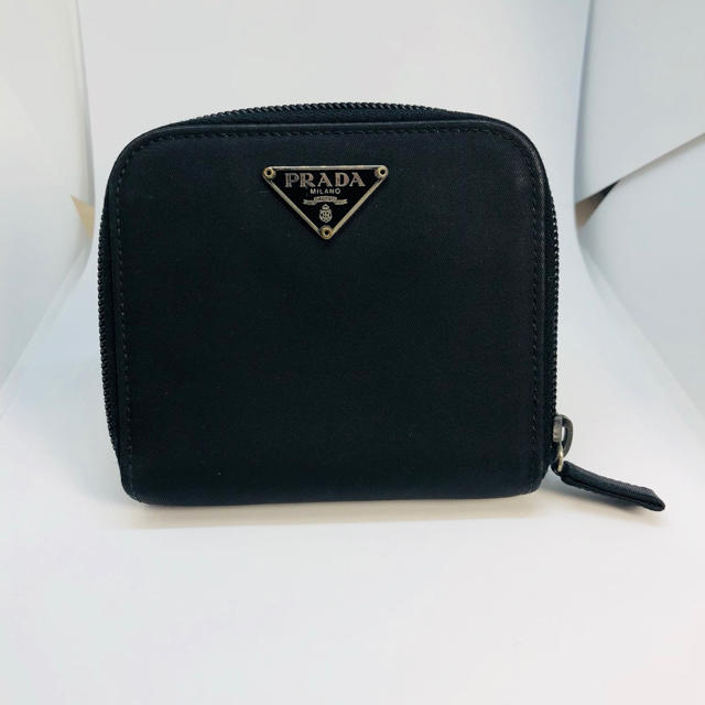 プラダ PRADA 2つ折り財布 ウォレット ナイロン