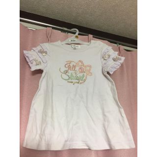 ジルスチュアートニューヨーク(JILLSTUART NEWYORK)の美品 ジルスチュアート ニューヨーク Tシャツ カットソー 90(Tシャツ/カットソー)