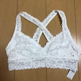 アメリカンイーグル(American Eagle)の[新品]アメリカンイーグル レースブラ ホワイト(ブラ)