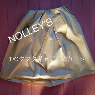 ノーリーズ(NOLLEY'S)のNOLLEY'S タフタギャザースカート(ひざ丈スカート)