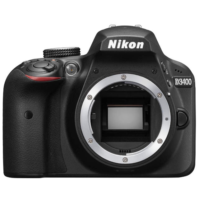 スマホ/家電/カメラ【新品】Nikon ニコン D3400 ボディ 付属品完備 メーカー保証１年付