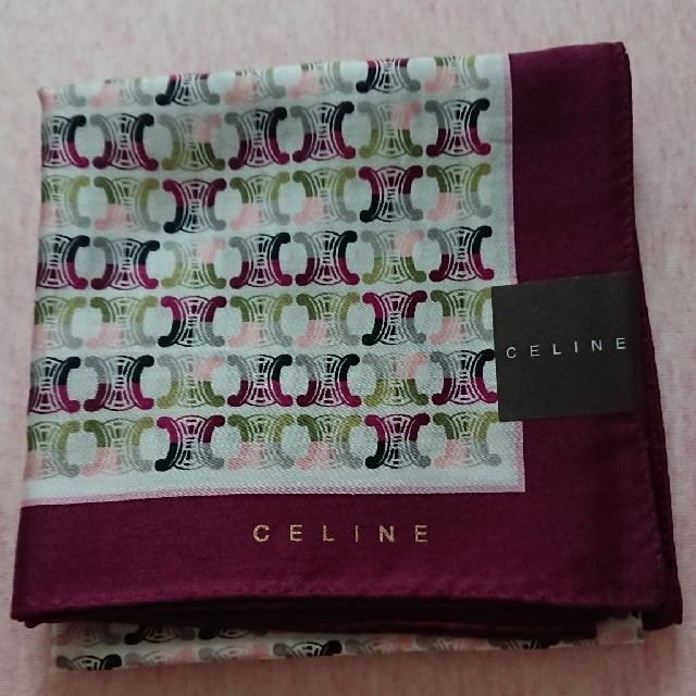 celine(セリーヌ)のセリーヌ ハンカチ２枚 レディースのファッション小物(ハンカチ)の商品写真