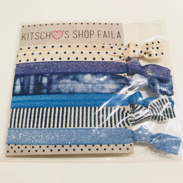 KITSCH(キッチュ)のキッチュ kitsch ヘアゴム 6本セット ♬ レディースのヘアアクセサリー(ヘアゴム/シュシュ)の商品写真