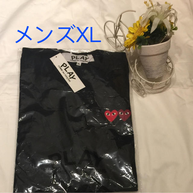 COMME des GARCONS(コムデギャルソン)のメンズ【XL】Tシャツ半袖大人気プレイコムデギャルソン メンズのトップス(Tシャツ/カットソー(半袖/袖なし))の商品写真