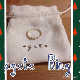 アガット(agete)のagete Ring 9号(リング(指輪))