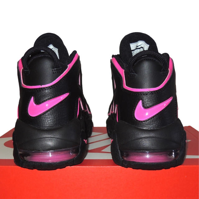 NIKE(ナイキ)のMore Uptempo Black Pink アップテンポ モアテン ピンク レディースの靴/シューズ(スニーカー)の商品写真