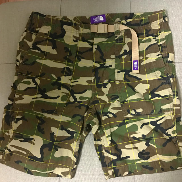 THE NORTH FACE(ザノースフェイス)の送料込 TNF purple label camo shorts メンズのパンツ(ショートパンツ)の商品写真