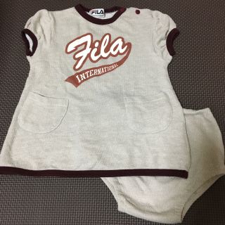 フィラ(FILA)のFILA 半袖 上下 80(Ｔシャツ)