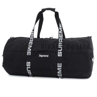 シュプリーム(Supreme)のSupreme Large Duffle Bag 黒 大(ドラムバッグ)