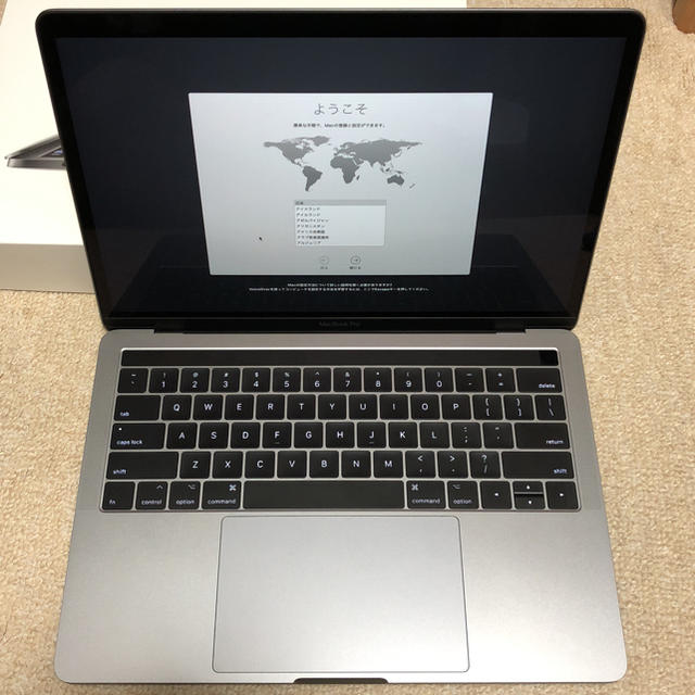 Mac (Apple)(マック)のMacBook Pro 13インチ 2017 Touch Bar USキーボード スマホ/家電/カメラのPC/タブレット(ノートPC)の商品写真