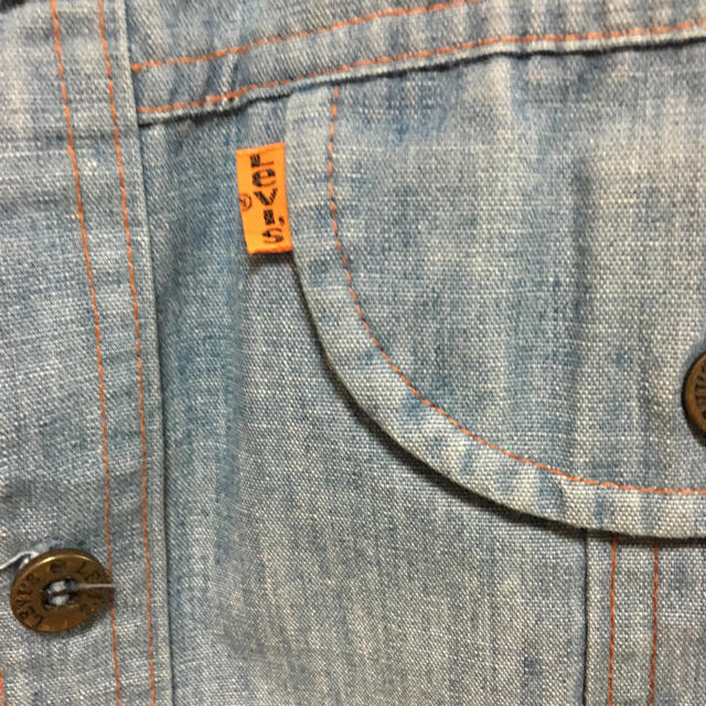 Levi's(リーバイス)のリーバイス ショート丈 デニムジャケット レディースのジャケット/アウター(Gジャン/デニムジャケット)の商品写真