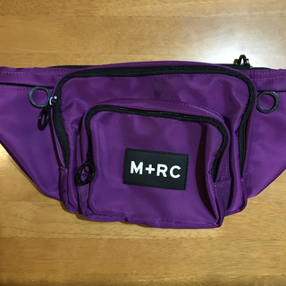 オフホワイト(OFF-WHITE)のm+rc noir waist bag purple(ボディーバッグ)