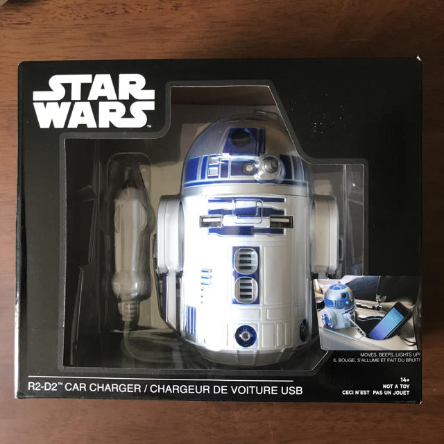 STAR WARS R2-D2 USB CAR CHARGER　USB車載充電器